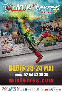 festival Mix'Terres, Danse, Musique, Cirque moderne, Art de rue. Du 23 au 24 mai 2015 à Blois. Loir-et-cher. 